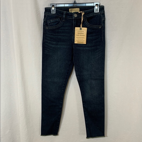 Democracy Denim - FINAL PRICE Democracy Women Tummy Control Seamless Ankle Skimmer Sz 4 Skinny NWT